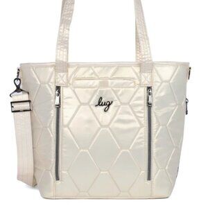 LUG Rally Tote Bag - Metallic Champagne